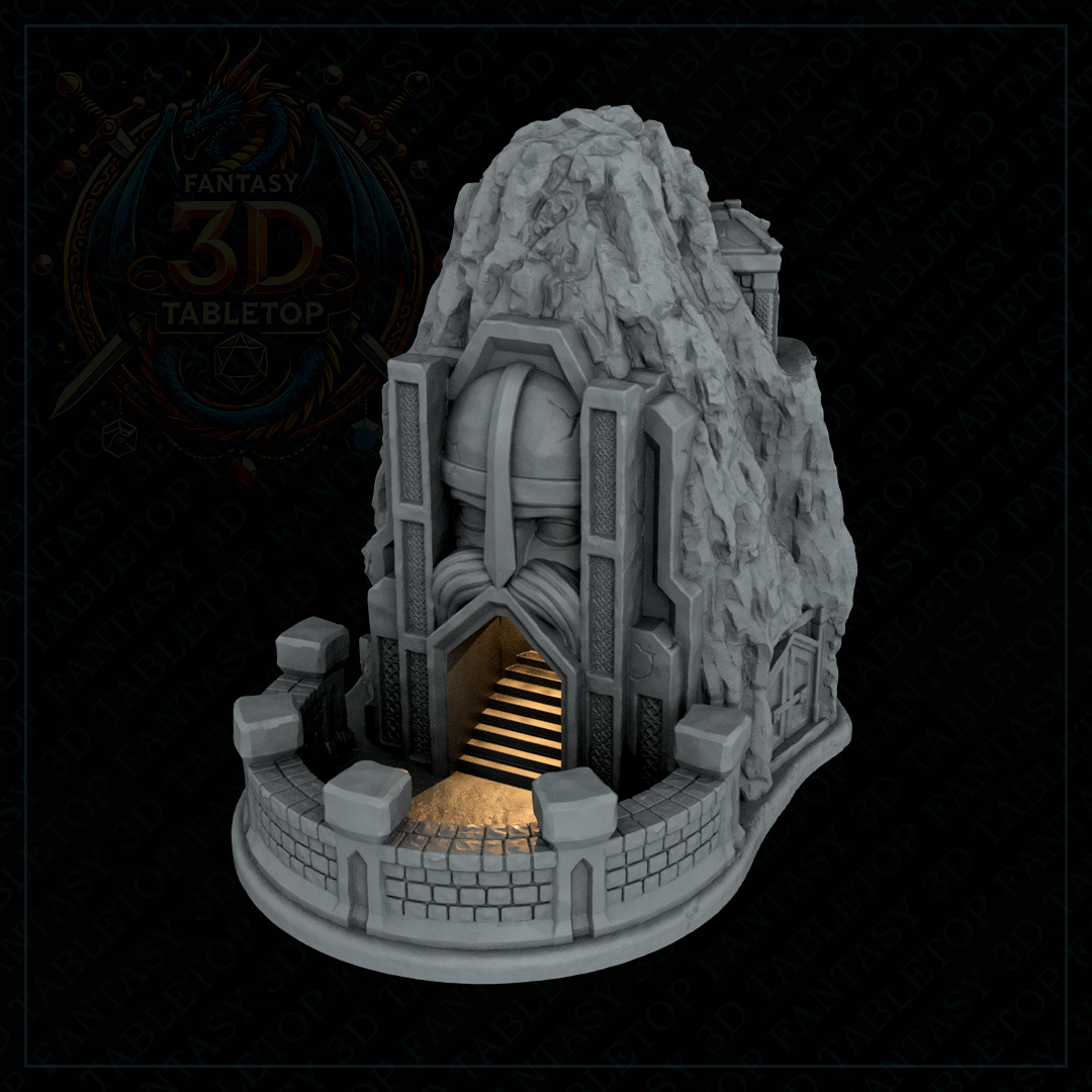 Dwarven Mountain Dice Tower